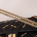 Limited Edition Chanel 2015 Calfskin Brasserie Charms 2.55 Reissue 225 Flap Bag - FashioNica