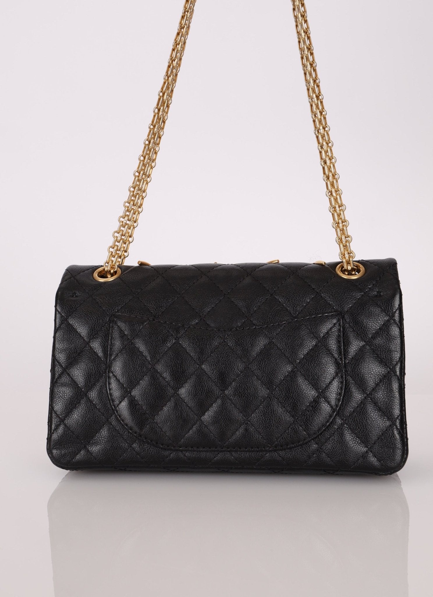 Limited Edition Chanel 2015 Calfskin Brasserie Charms 2.55 Reissue 225 Flap Bag - FashioNica