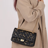 Limited Edition Chanel 2015 Calfskin Brasserie Charms 2.55 Reissue 225 Flap Bag - FashioNica