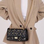 Limited Edition Chanel 2015 Calfskin Brasserie Charms 2.55 Reissue 225 Flap Bag - FashioNica