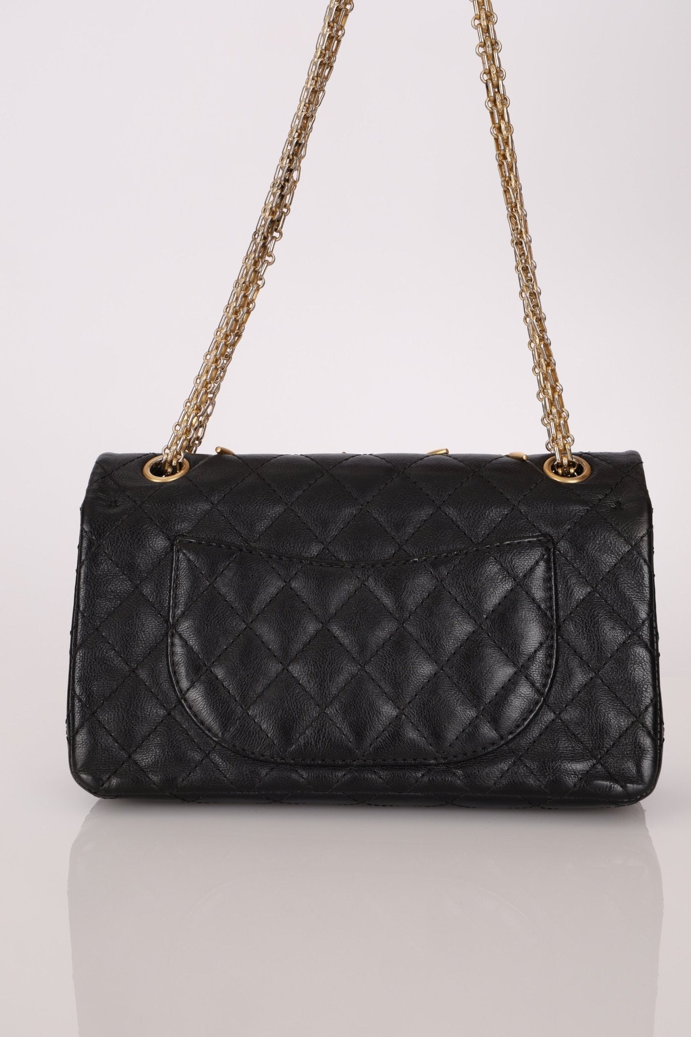 Limited Edition Chanel 2015 Calfskin Brasserie Charms 2.55 Reissue 225 Flap Bag - FashioNica