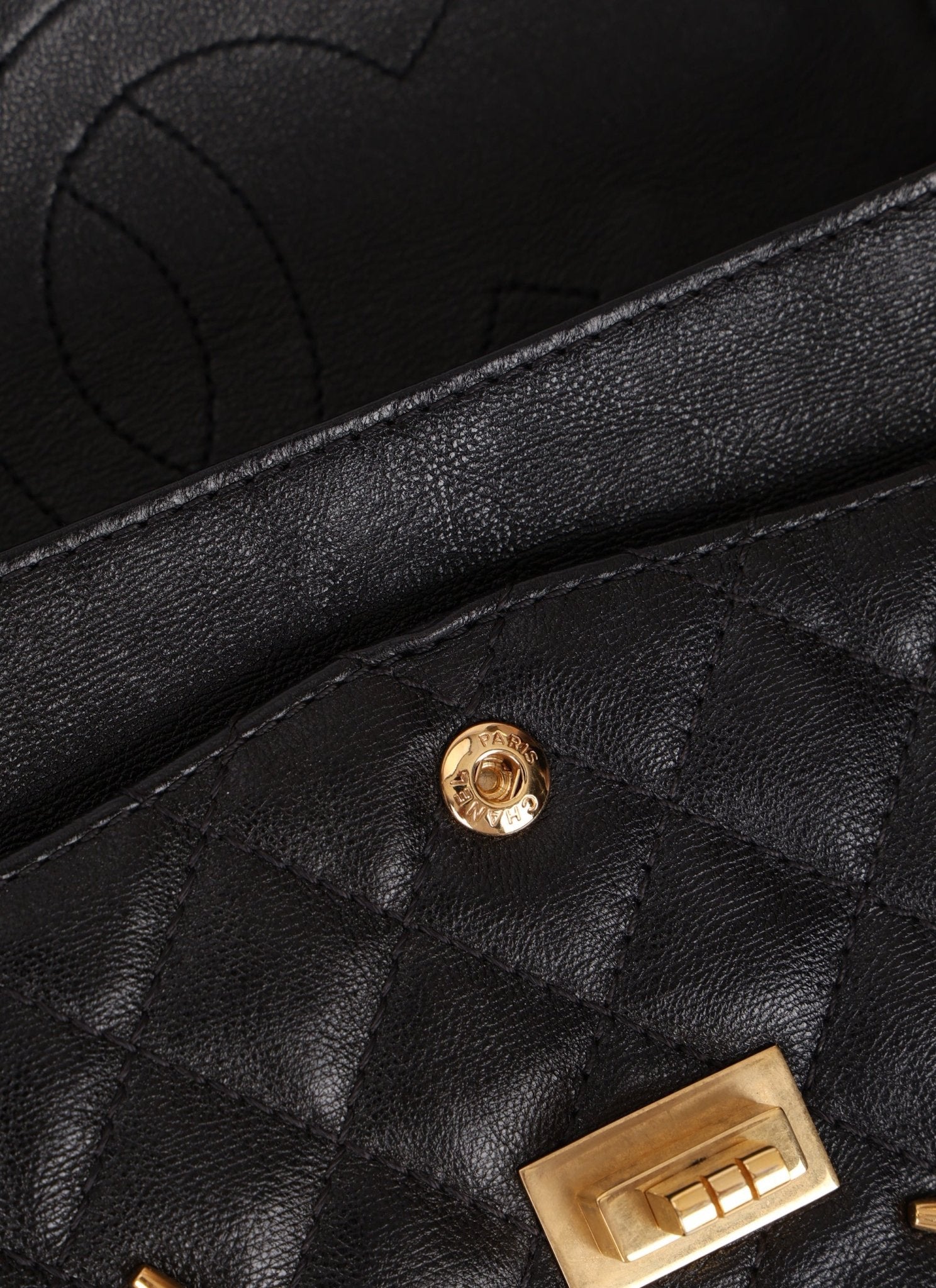 Limited Edition Chanel 2015 Calfskin Brasserie Charms 2.55 Reissue 225 Flap Bag - FashioNica