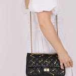 Limited Edition Chanel 2015 Calfskin Brasserie Charms 2.55 Reissue 225 Flap Bag - FashioNica