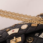 Limited Edition Chanel 2016 Calfskin Casino Lucky Charms 2.55 Reissue 224 Flap Bag - FashioNica