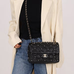 Limited Edition Chanel 2019 Medium Lambskin Pearl Quilted Flap Bag - FashioNica