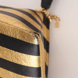 Limited Edition Chanel 2019 Metallic Lambskin Pyramid Kheops Pyramid Wristlet - FashioNica