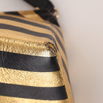 Limited Edition Chanel 2019 Metallic Lambskin Pyramid Kheops Pyramid Wristlet - FashioNica