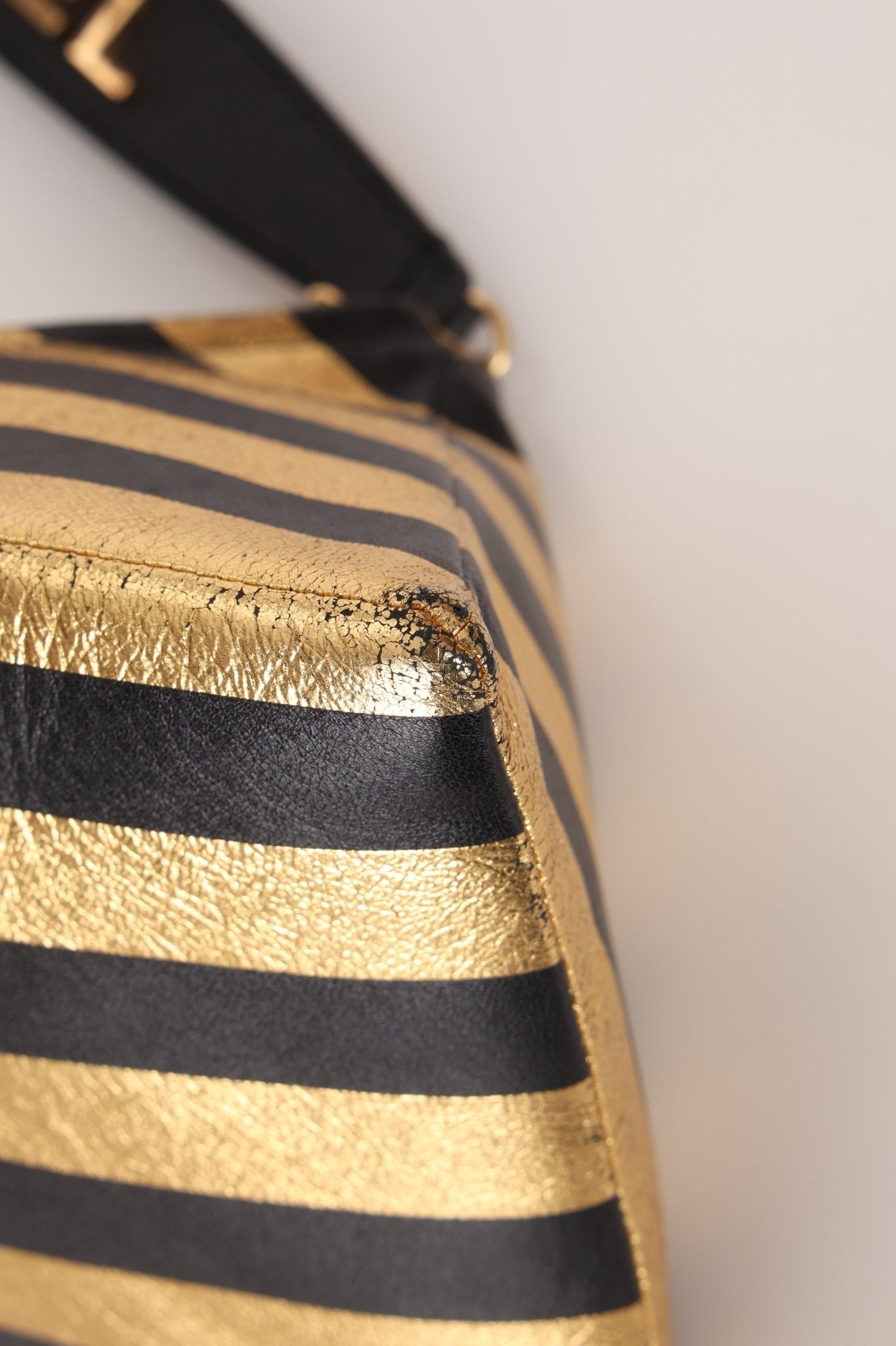 Limited Edition Chanel 2019 Metallic Lambskin Pyramid Kheops Pyramid Wristlet - FashioNica