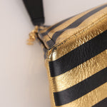 Limited Edition Chanel 2019 Metallic Lambskin Pyramid Kheops Pyramid Wristlet - FashioNica