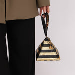 Limited Edition Chanel 2019 Metallic Lambskin Pyramid Kheops Pyramid Wristlet - FashioNica