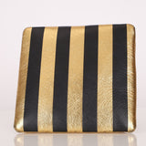 Limited Edition Chanel 2019 Metallic Lambskin Pyramid Kheops Pyramid Wristlet - FashioNica