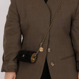 Limited Edition Chanel Métiers D'art 2021 Velvet Embossed Jewel Miniaudiere - FashioNica