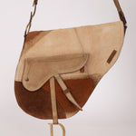 Limited Edition Dior 2002 Ponyhair Baudrier Saddle Bag - FashioNica