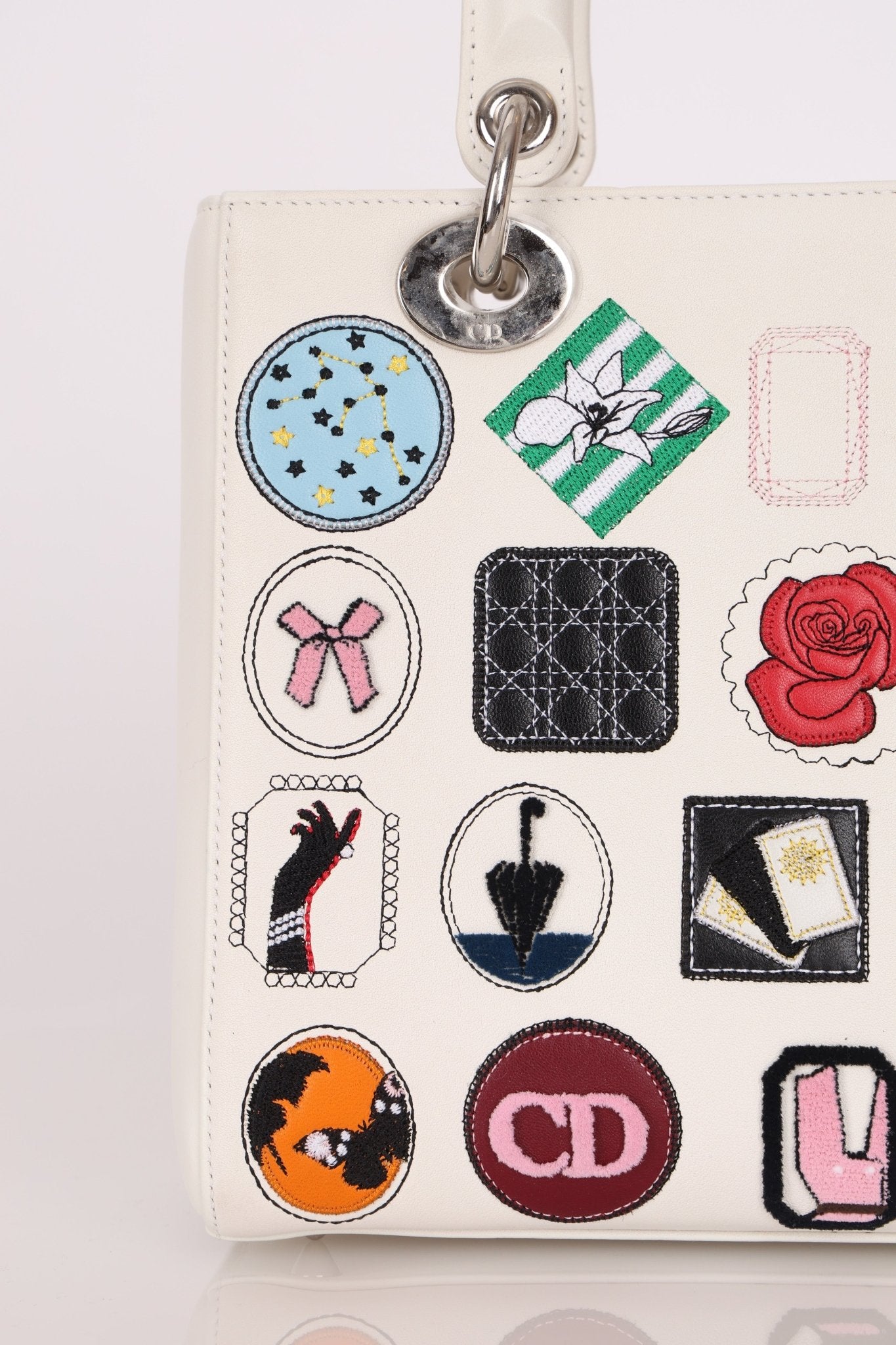 Limited Edition Dior 2016 Patch Medium Lady Dior - FashioNica