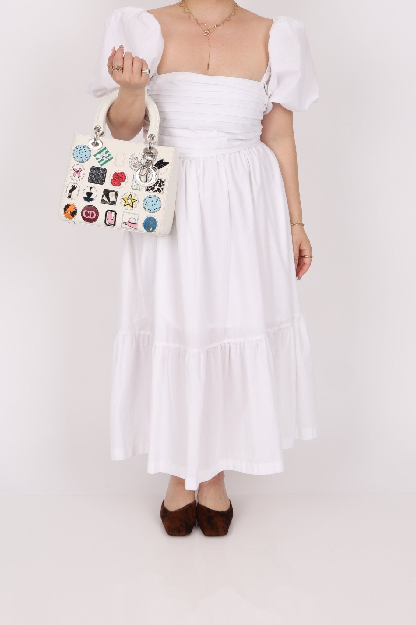 Limited Edition Dior 2016 Patch Medium Lady Dior - FashioNica