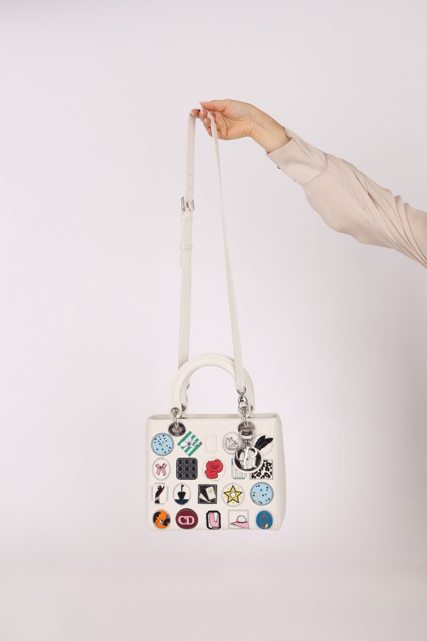 Limited Edition Dior 2016 Patch Medium Lady Dior - FashioNica