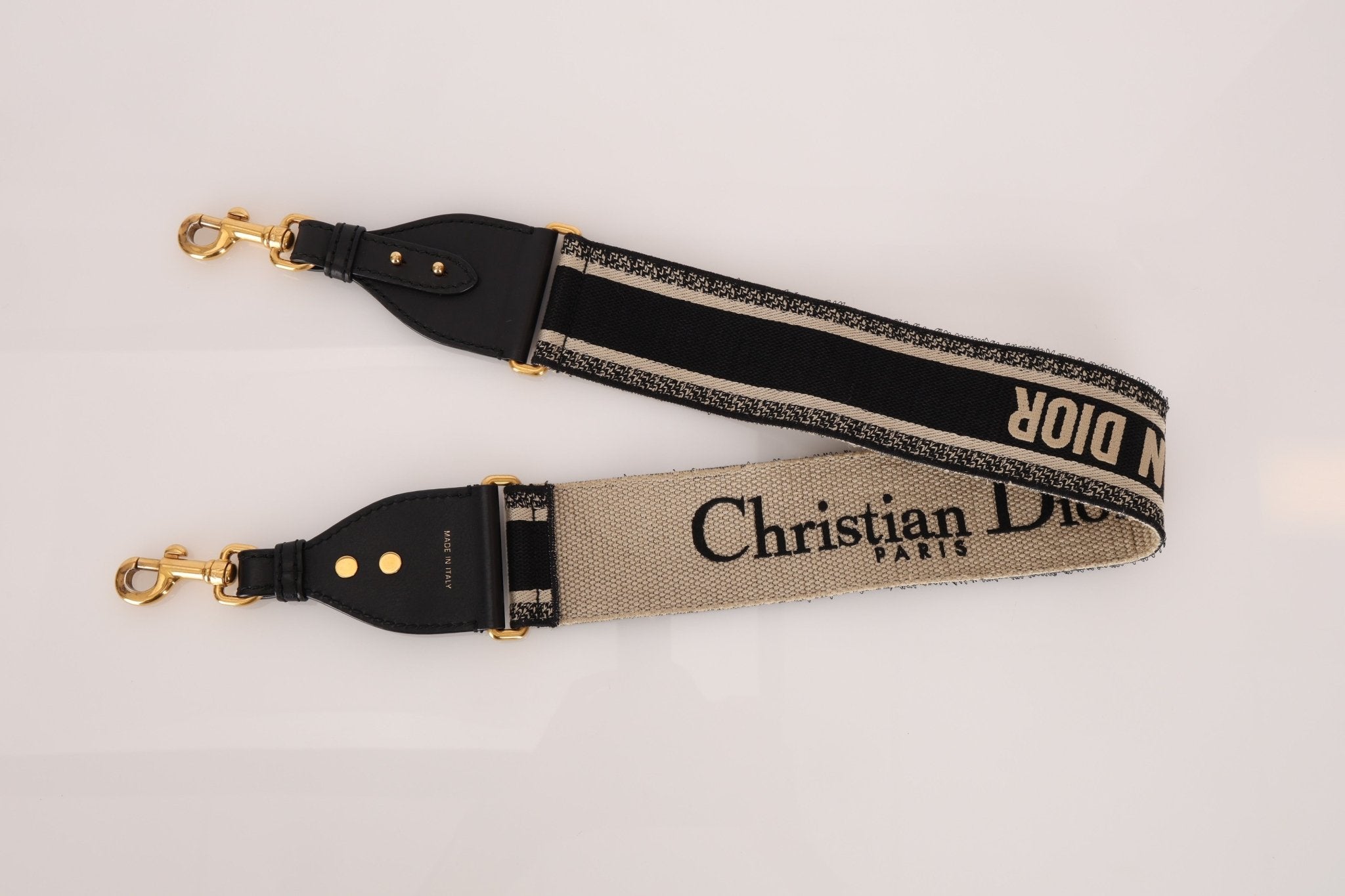 Limited Edition Dior 2019 Beaded Python Mini Saddle with Dior Guitar Strap - FashioNica