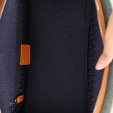 Limited Edition Dior John Galliano 2005 Denim Embroidered Dectective Bag - FashioNica