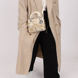 Limited Edition Dior Satin Beaded Pearl Mini Lady - FashioNica