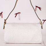 Limited Edition Fendi 1997 Pop - Art Beaded Sequin Snakeskin Baguette - FashioNica