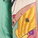 Limited Edition Fendi 1997 Pop - Art Beaded Sequin Snakeskin Baguette - FashioNica