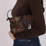 Limited Edition Fendi Bird Motif Baguette SHW - FashioNica