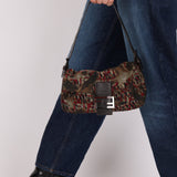 Limited Edition Fendi Bird Motif Baguette SHW - FashioNica