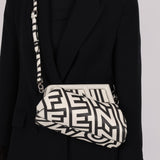 Limited Edition Fendi By Marc Jacobs Logo Small First Clutch - FashioNica