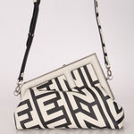 Limited Edition Fendi By Marc Jacobs Logo Small First Clutch - FashioNica