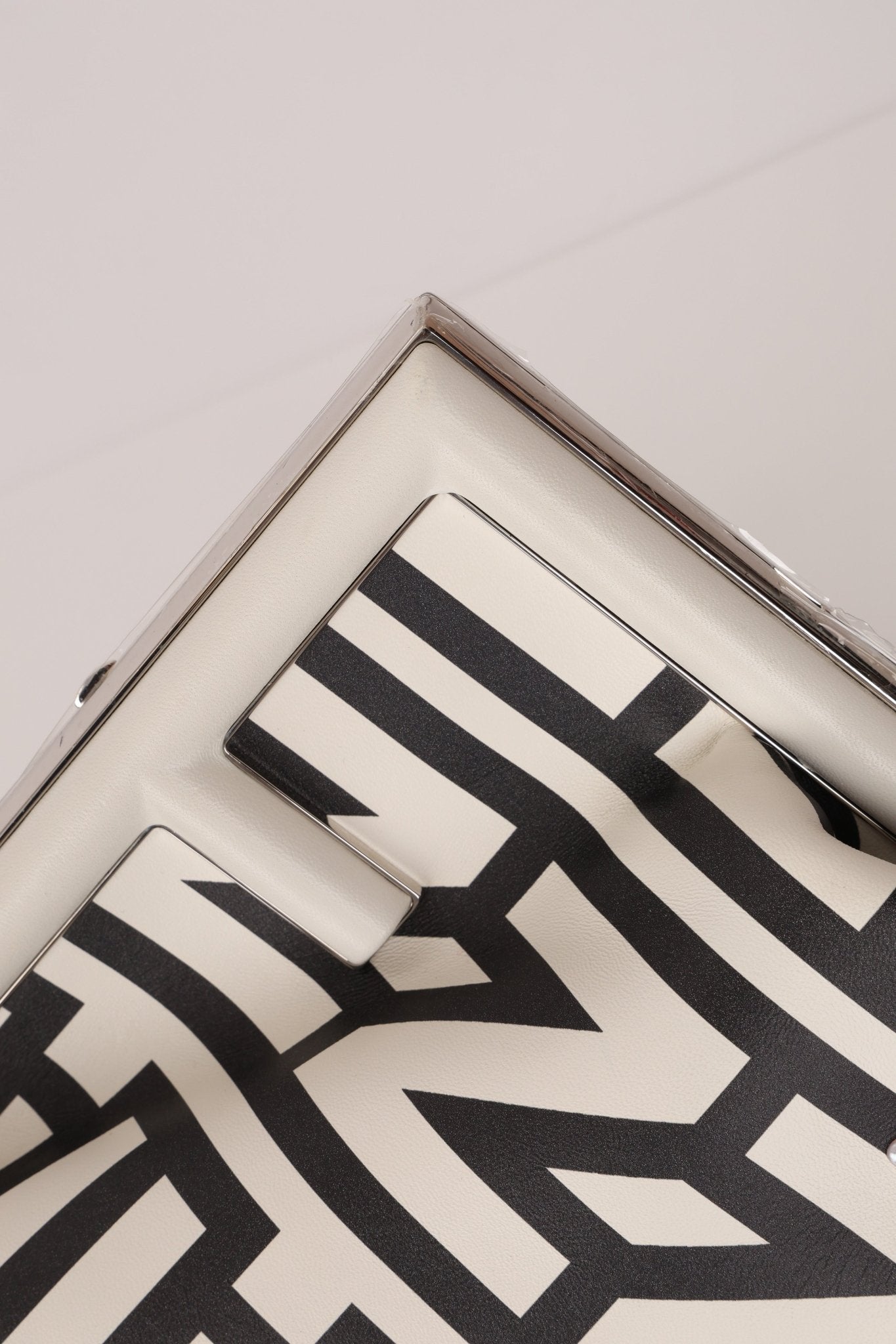 Limited Edition Fendi By Marc Jacobs Logo Small First Clutch - FashioNica