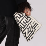 Limited Edition Fendi By Marc Jacobs Logo Small First Clutch - FashioNica