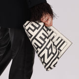 Limited Edition Fendi By Marc Jacobs Logo Small First Clutch - FashioNica
