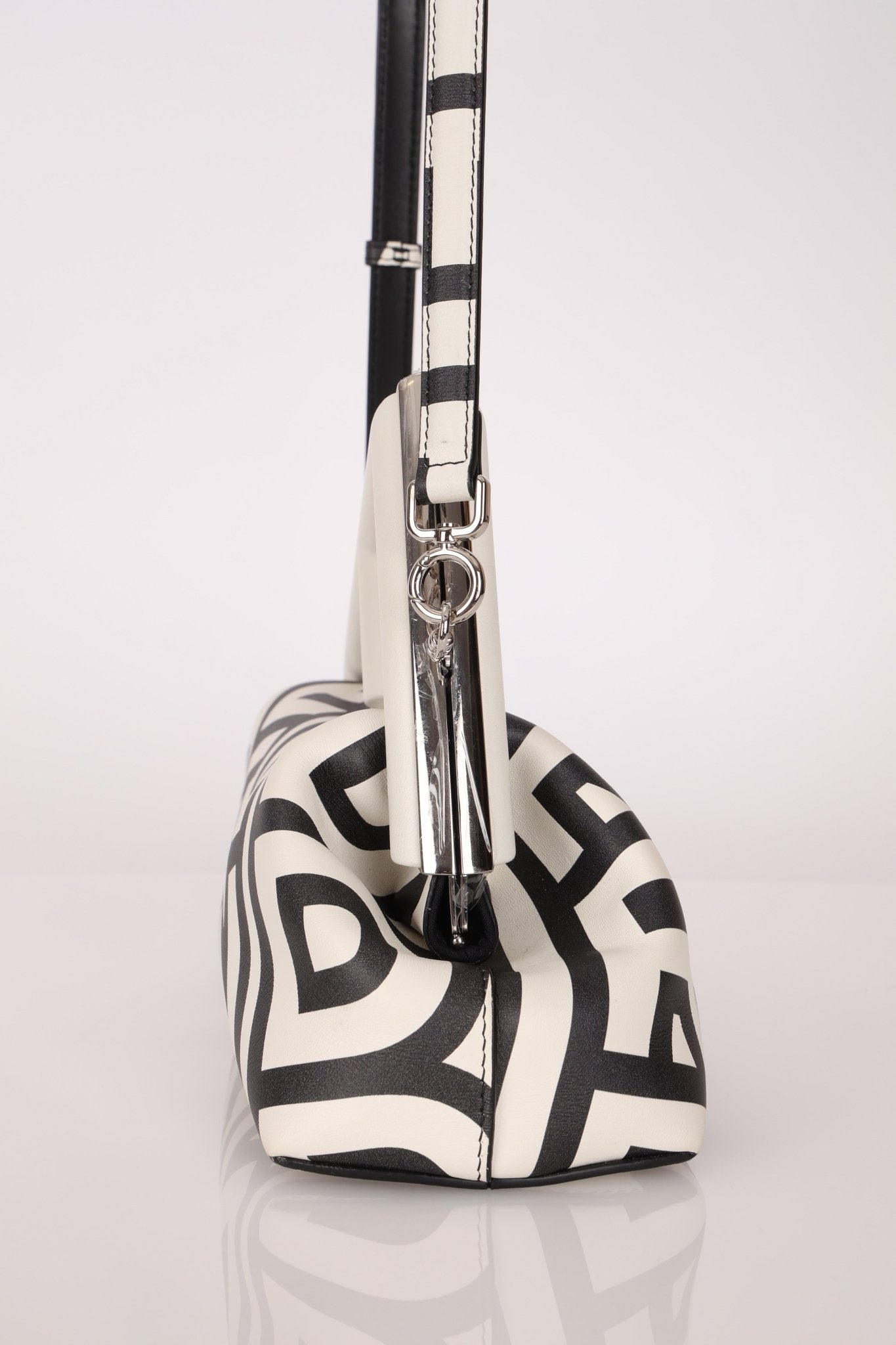 Limited Edition Fendi By Marc Jacobs Logo Small First Clutch - FashioNica