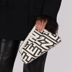 Limited Edition Fendi By Marc Jacobs Logo Small First Clutch - FashioNica