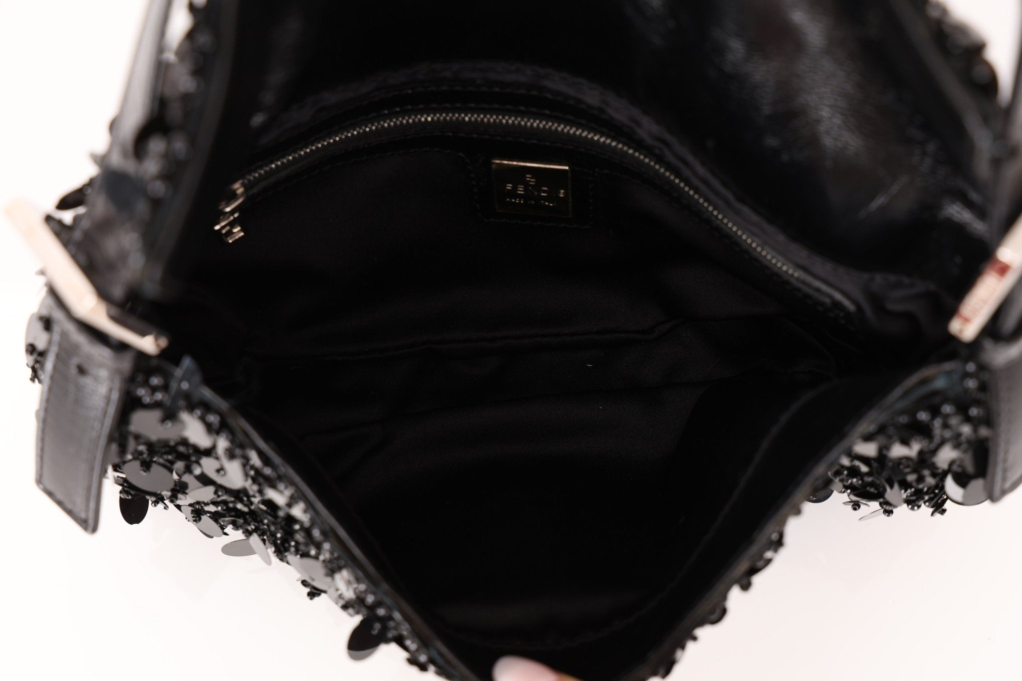 Limited Edition Fendi Sequin Beaded Embellished Baguette - FashioNica