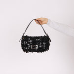 Limited Edition Fendi Sequin Beaded Embellished Baguette - FashioNica