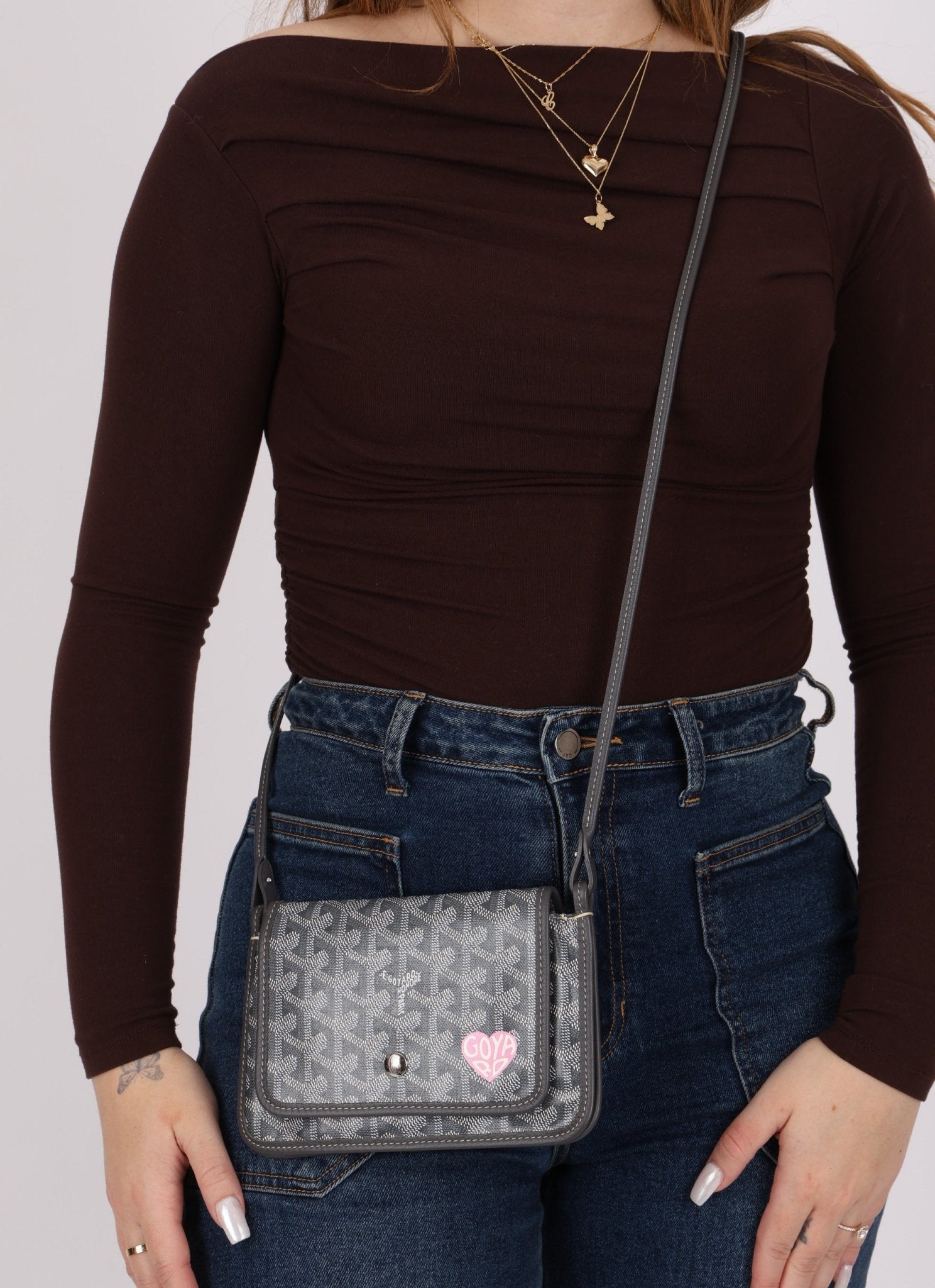 Limited Edition Goyard Plummet Pocket Wallet Black - FashioNica