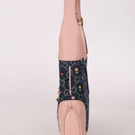Limited Edition Gucci Denim Floral Small Jackie - FashioNica