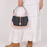 Limited Edition Gucci Denim Floral Small Jackie - FashioNica