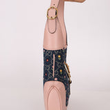 Limited Edition Gucci Denim Floral Small Jackie - FashioNica
