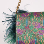 Limited Edition Gucci Macaw Brocade Broadway Clutch - FashioNica