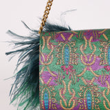 Limited Edition Gucci Macaw Brocade Broadway Clutch - FashioNica