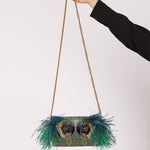 Limited Edition Gucci Macaw Brocade Broadway Clutch - FashioNica