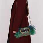 Limited Edition Gucci Macaw Brocade Broadway Clutch - FashioNica