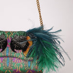 Limited Edition Gucci Macaw Brocade Broadway Clutch - FashioNica