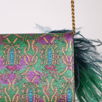 Limited Edition Gucci Macaw Brocade Broadway Clutch - FashioNica