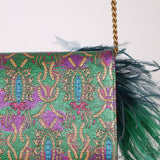 Limited Edition Gucci Macaw Brocade Broadway Clutch - FashioNica