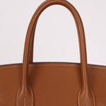 Limited Edition Hermès 1998 Vache Naturelle and Khaki Toile Birkin 35 GHW - FashioNica