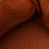 Limited Edition Hermès 1998 Vache Naturelle and Khaki Toile Birkin 35 GHW - FashioNica