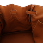 Limited Edition Hermès 1998 Vache Naturelle and Khaki Toile Birkin 35 GHW - FashioNica